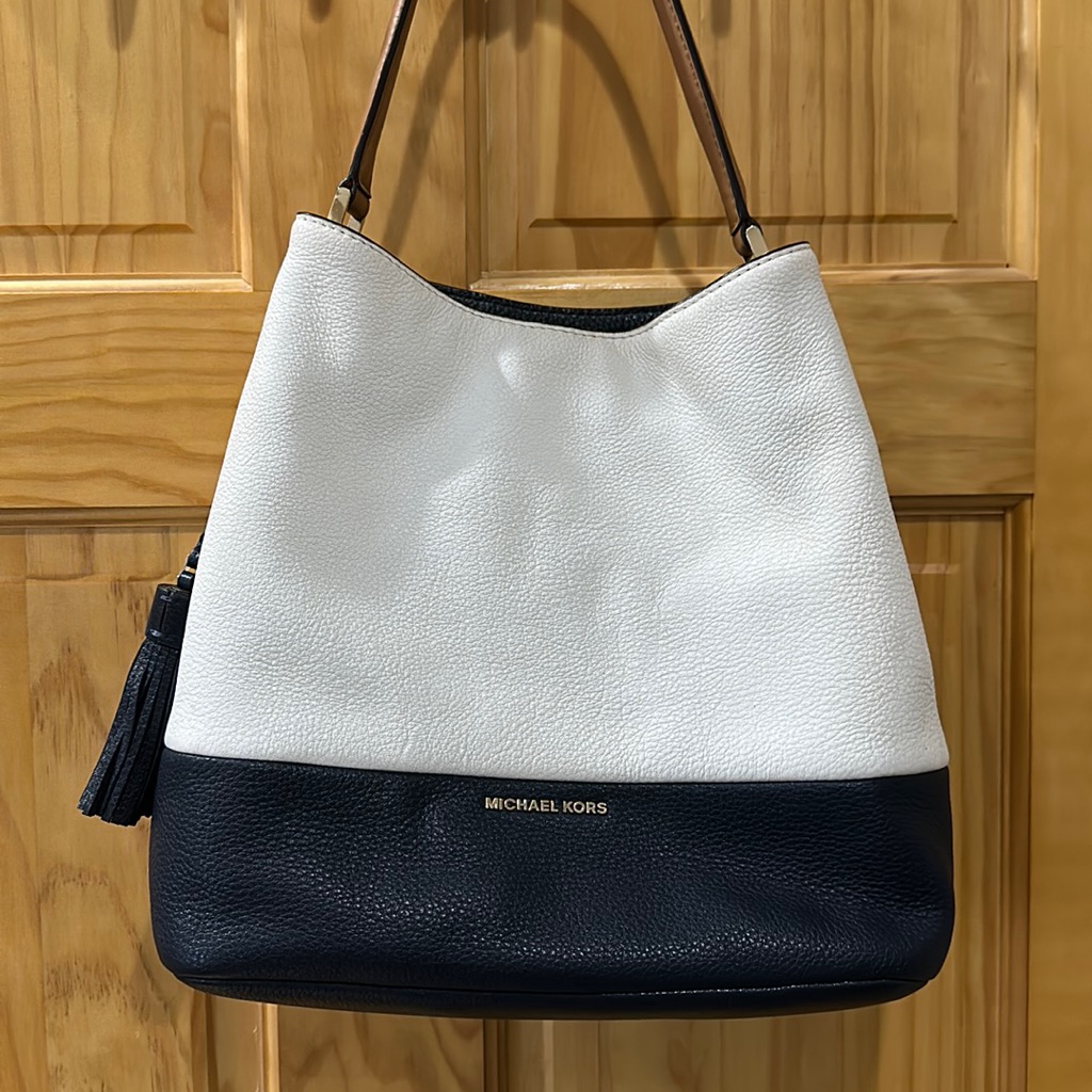 Michael Kors Purse / Tote Blue & White